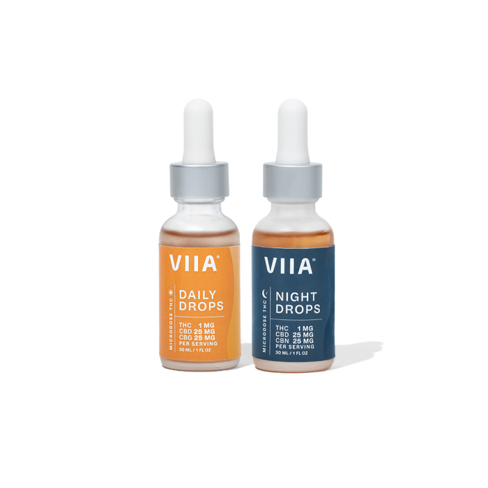 Microdose THC Tincture Drops Bundle – Premium THC Tincture Drops by VIIA